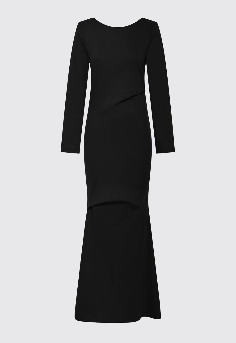 Jac+Jack Flux Wool Maxi Dress - Black